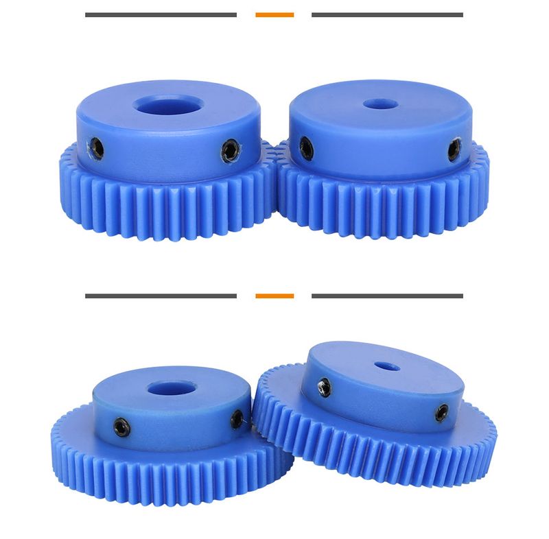 Spur Gear 1M-34T/35T Inner Bore 5/6/6.35/7/8/10/12 gear plastic Height 10 Teeth Pitch 3.14 mm Transmission Parts_voghion.com