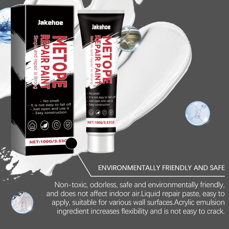 Wandreparaturpaste, Wandrenovierungsabdeckung Dekontamination Wandfarbe abfallend Feuchtigkeitsbeständige Rissreparaturpaste_voghion.com