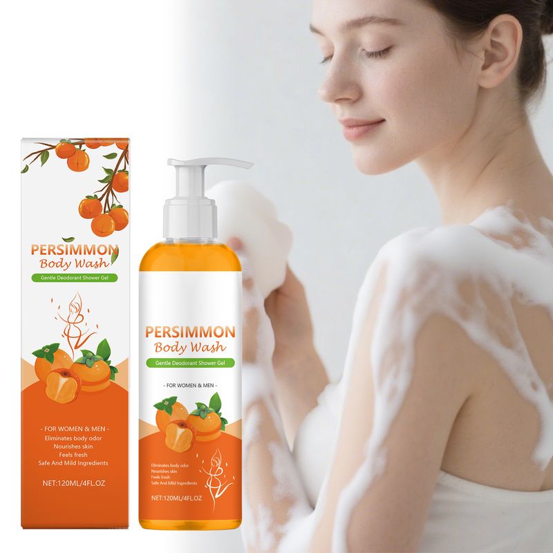 Nourishing Orange Fragrance Gentle Cleansing Moisturizing Body Skin Refreshing Hydrating Shower Gel_voghion.com