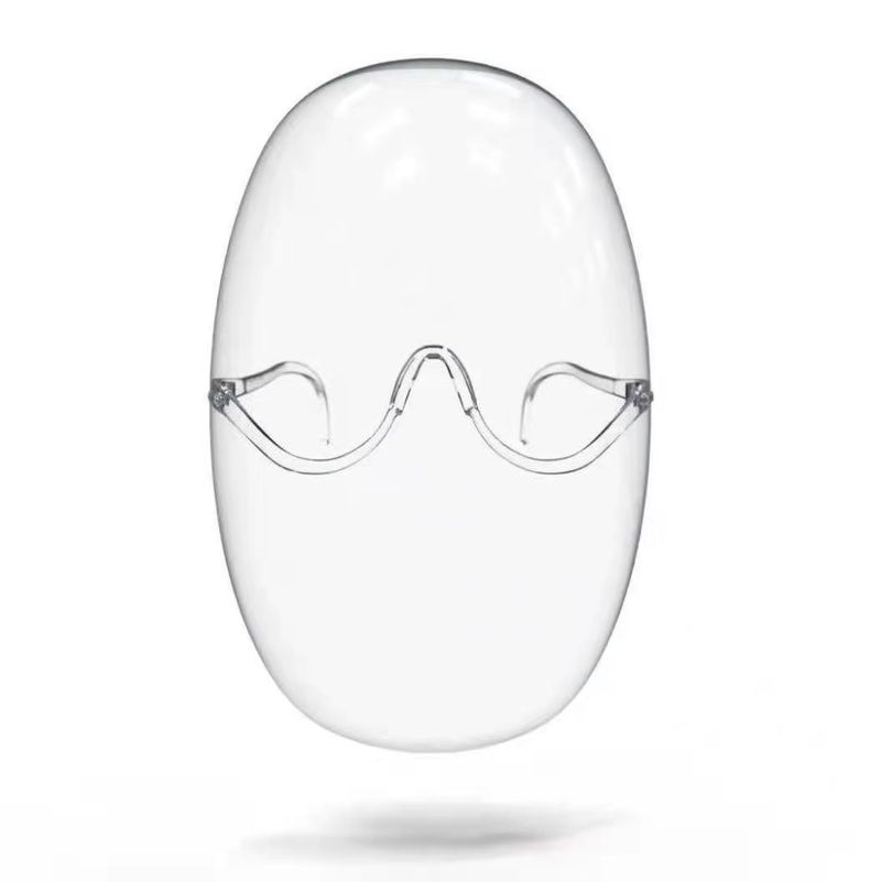 LazyZoom Neue transparente Vollgesichtsmaske, erweitertes Anti-Öl-Fahrradschild aus Kunststoff_voghion.com