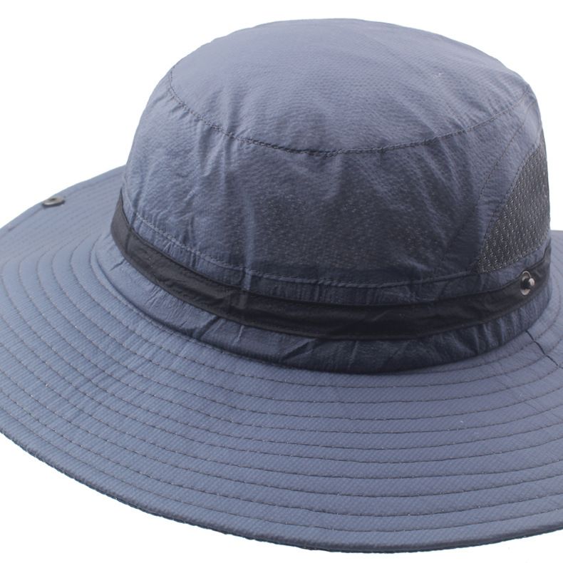Unisex Ultra-thin Quick-drying Fisherman Hat Sports Sun Hat Men's Outdoor Sunscreen Hat Mountain Fishing Sun Hat Children_voghion.com