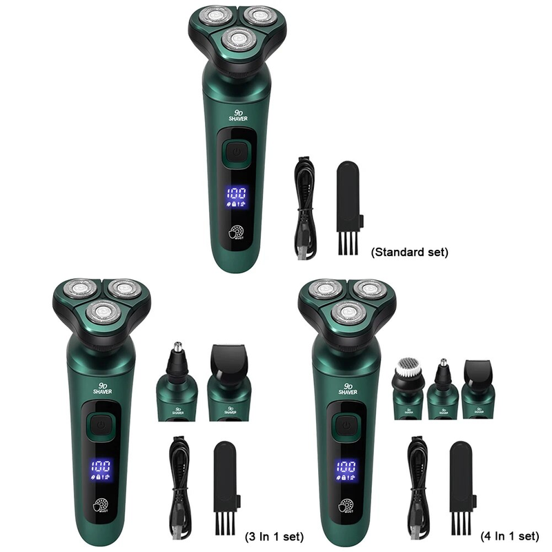 Elektrisk reserakapparat för män USB Laddning Smart Razor Vattentät Smärtfri sladdlös trimmer Rakning Ansikte Skägg Razor Bil Hem Razor_voghion.com