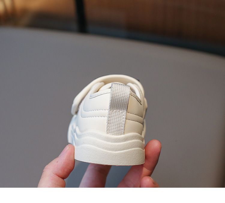 2024 Herbst Neue Kinder Canvas Klettverschluss Shell Kopf Koreanische Ausgabe Jungen Casual Single Mädchen Board Schuhe_voghion.com