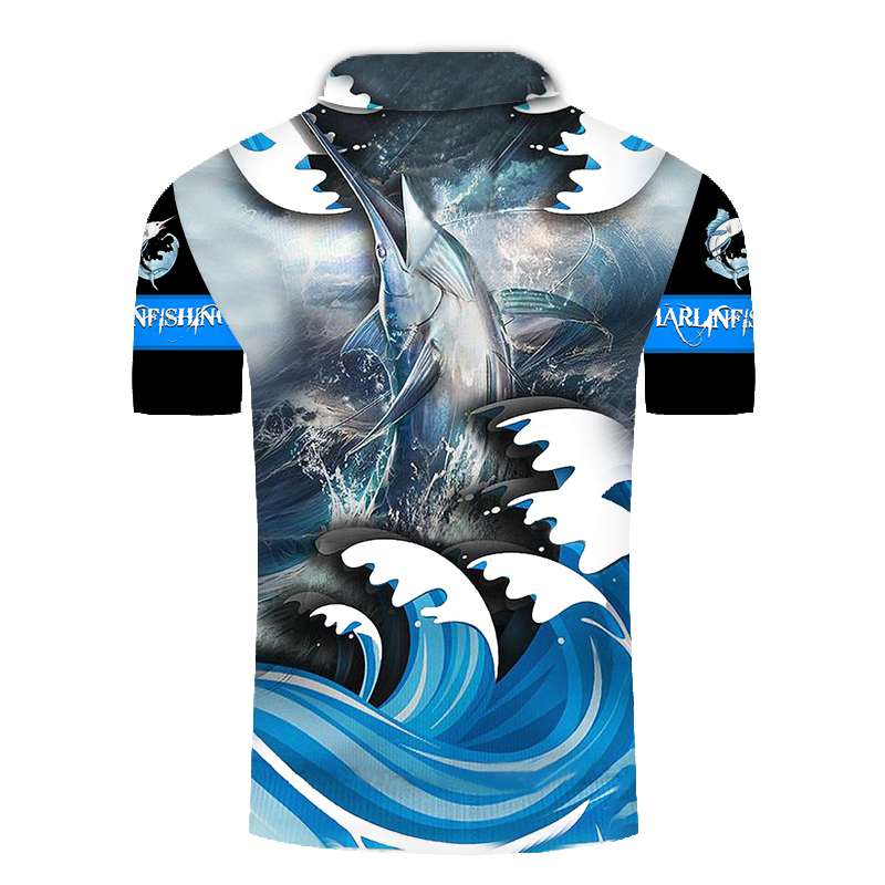 Moške modne polo majice s 3D potiskom srajce s kratkimi rokavi in gumbi Cool Hip Hop hrajuku Za prosti čas Prevelik Outlet_voghion.com