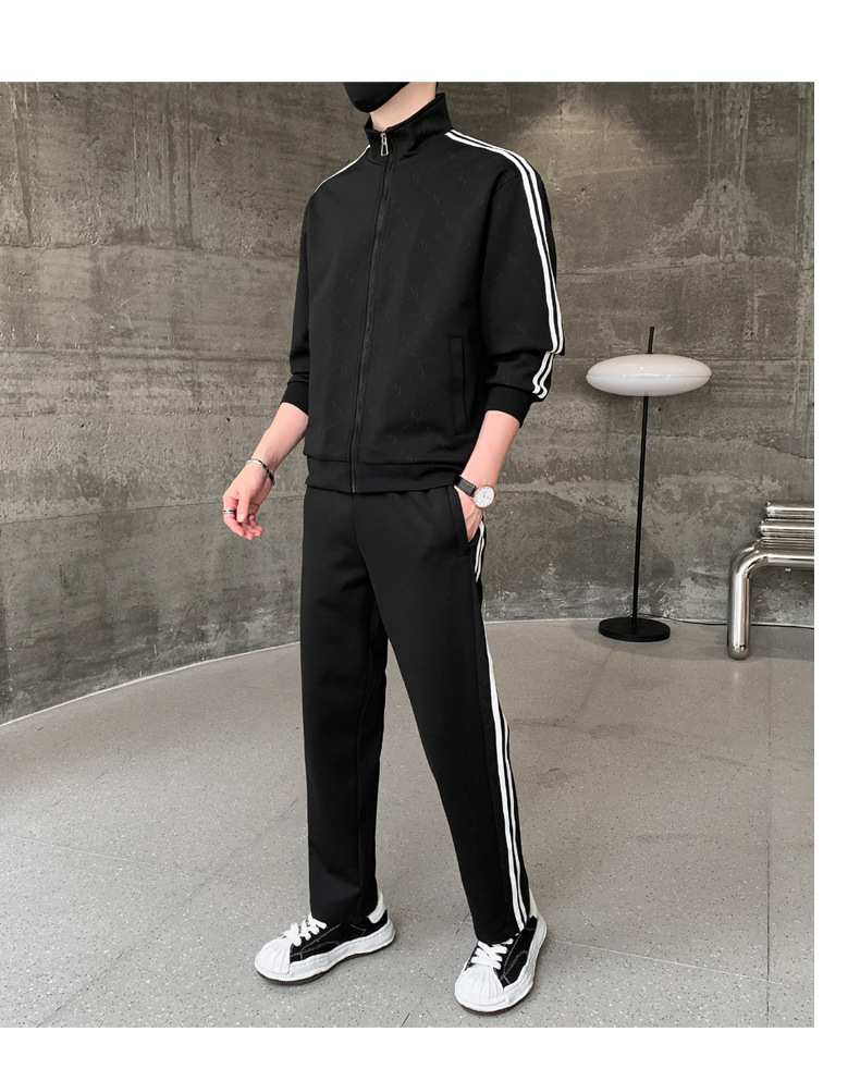 Herren-Kapuzenpullover und Hose für Herbst 2023, neues, modisches, bedrucktes, trendiges Marken-großes, lässiges, zweiteiliges Sport-Set_voghion.com