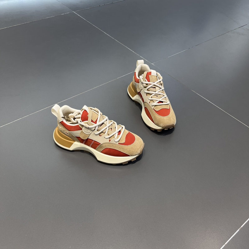 Europäische Station authentische Forrest Gump Schuhe Damen 2023 Frühling und Herbst neue farblich passende All-Match-Mode schlanke Taille Papa-Schuhe_voghion.com