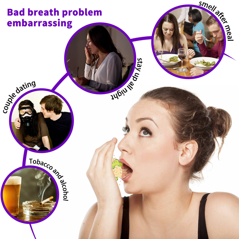 Mouth beautiful Fresh spray Clean bad breath Mouth odor Fresh breath Clean smell Keep fragrance Portable spray_voghion.com