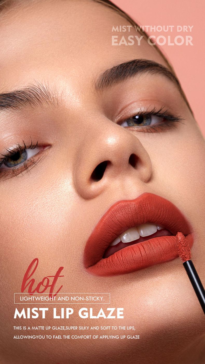 Matt Velvet huuleglasuur. Kauakestev intensiivne huulepulk, mis on pleekimiskindel ja värvimuutuskindel, et huuled oleksid valgemad ja erksamad._voghion.com