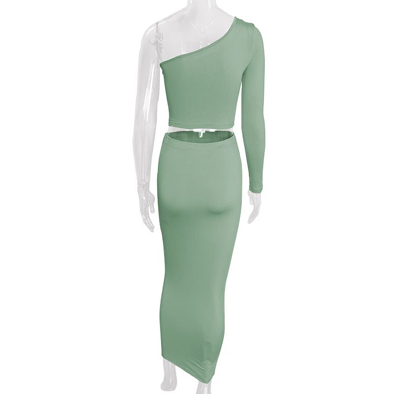 Sexy zweiteiliges modisches Anzugkleid für Damen_voghion.com
