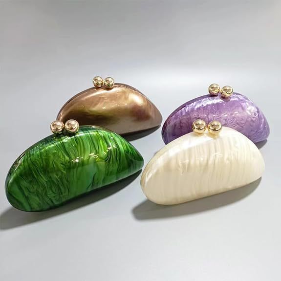 Borsa da sera da donna in acrilico nuova con tracolla inclinata e croce, pochette per banchetti nuziali_voghion.com