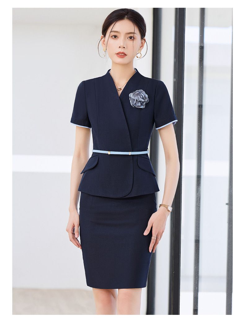 Salone di bellezza di fascia alta Estetista Abbigliamento da lavoro Estate Nuovo stile Reception dell'hotel Responsabile della reception Negozio di gioielli Jindian_voghion.com