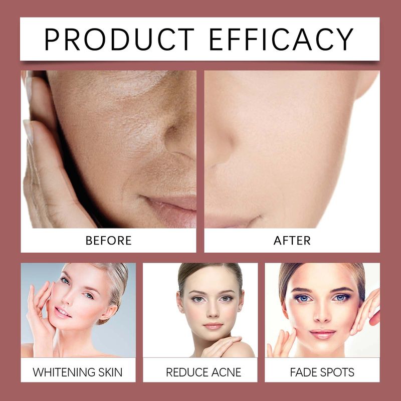 Peeling- und Aufhellungsserum Feuchtigkeitsspendendes, sauberes, feuchtigkeitsspendendes, leichtes, aufhellendes Gesichtsserum_voghion.com