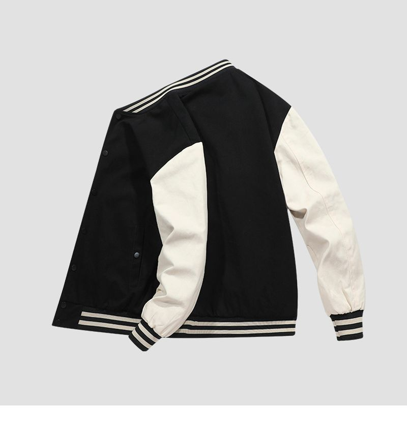 2021 neue Jacke Trend Baseball Neck Strickjacke Overlay Mode Casual Top für Männer_voghion.com