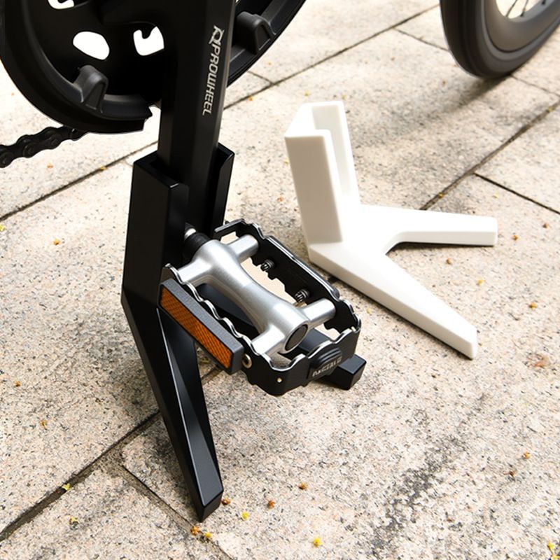 Supporto per bici da strada portatile per esterni, supporto per bicicletta, antivento, facile da installare_voghion.com