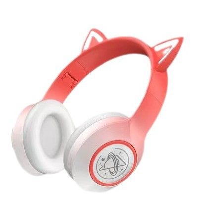 Headset Bluetooth Headset Luminous Cat Ear Cute Wireless Headset Gift YDM58_voghion.com