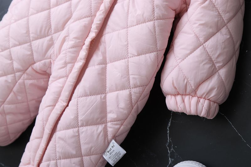 Cozy Fleece-Lined Hooded Baby Jumpsuit With Adorable Ear Design - Winter Warm One-Piece Romper For Toddlers (1-3 Years, 80-100cm) - Soft Polyester_voghion.com