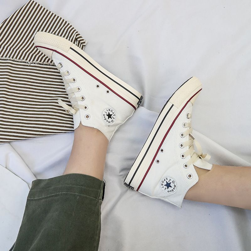 Canvas Schuhe modische und vielseitige Frauen Low Top Paar 2024 neue koreanische Version klassische Männer_voghion.com