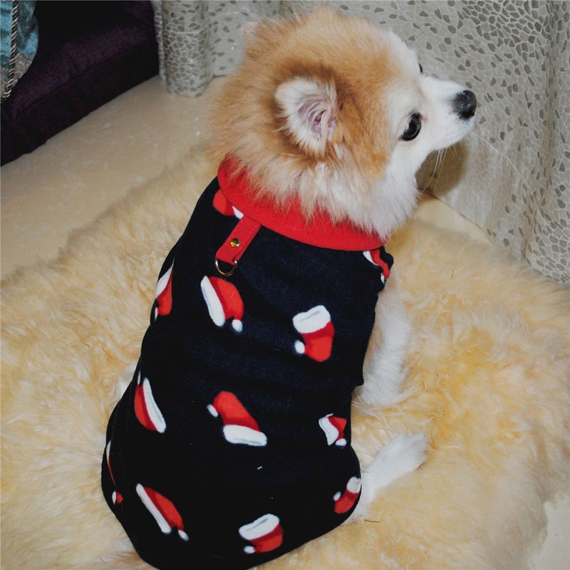 Abbigliamento per animali domestici diretto dalla fabbrica, per cani, autunno e inverno, in pile polare, fibbia di trazione, 27 colori brevettati, saranno oggetto di indagine_voghion.com