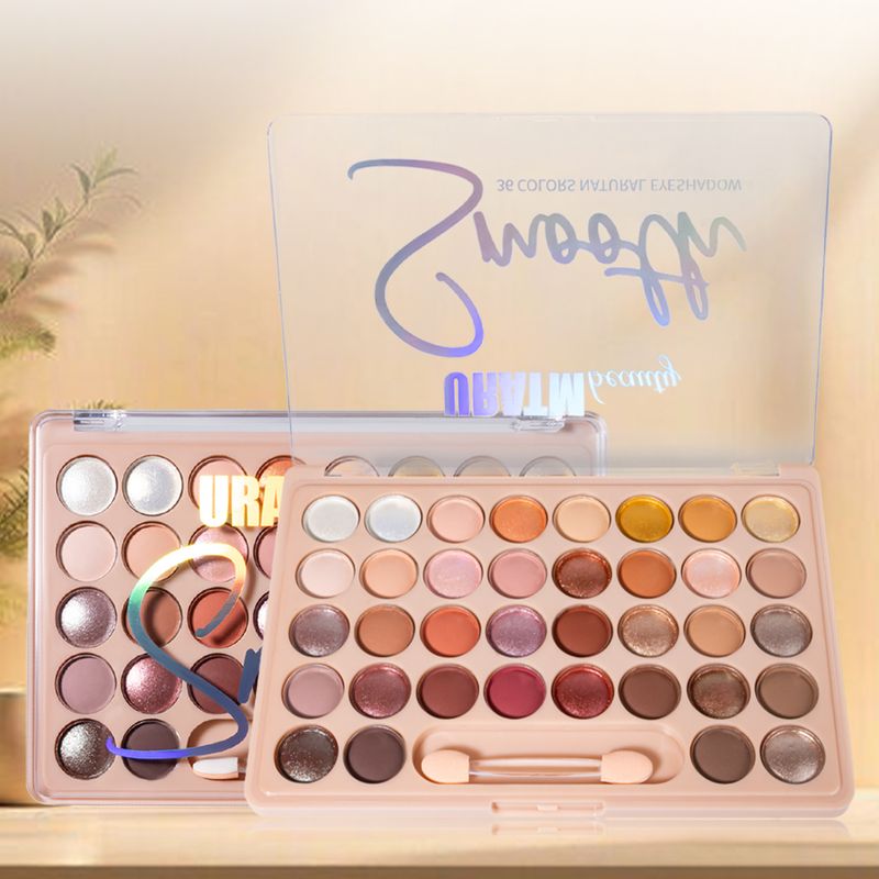 Matte Perlglanz Lidschatten Langlebige Farbe Display Multi-Color Flash Schönheit Make-Up_voghion.com