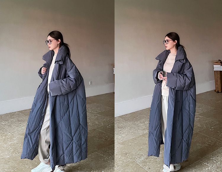 Women's Clothing Plus Size Winter Coat Women's Long Puffy Jacket Oversized Hooded Parka Warm Thick Outerwear For Cold Weather_voghion.com