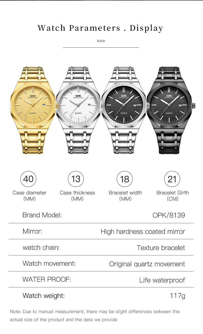 Mens Watch Original Waterproof Luminous Automatic Watch Quartz Watches For Men Wristwatch Stainless Steel Reloj Hombre_voghion.com
