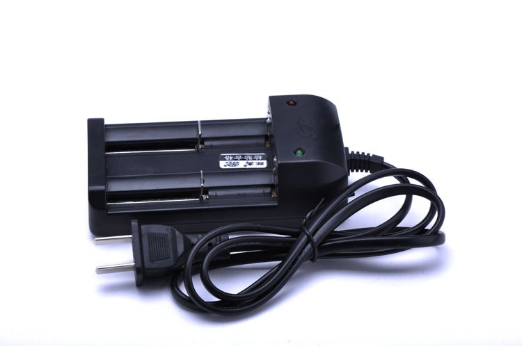 High-Capacity Dual-Slot Smart With Plug-in Cable For 18650 And 14500 Lithium Batteries Universal Dual Charger_voghion.com
