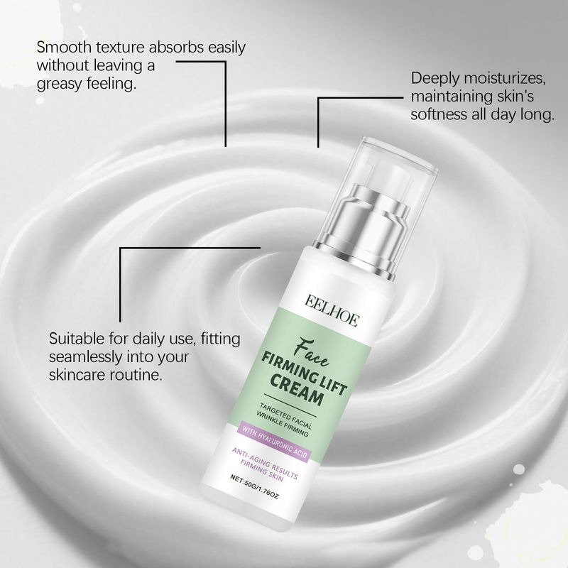EELHOE Care Hydrating Moisturizing Enhancing Skin Elasticity Rejuvenating Youthful Vitality Daily Face Cream_voghion.com