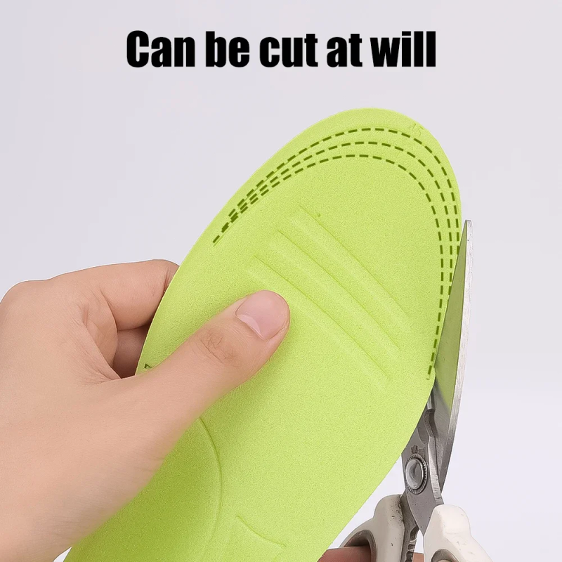 10pcs Memory Foam Orthopedic Insoles Shoe Pad Men Women Nano Antibacterial Deodorization Insole Sweat Absorption Running_voghion.com