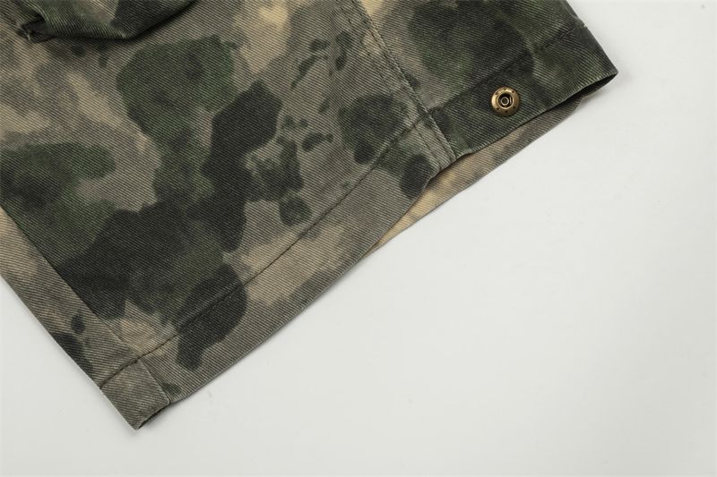 Clothing Mountain Outdoor Multi Pocket Workwear Tie Dye Camouflage Men's Trendy Functional Tactical Pants Loose Straight_voghion.com
