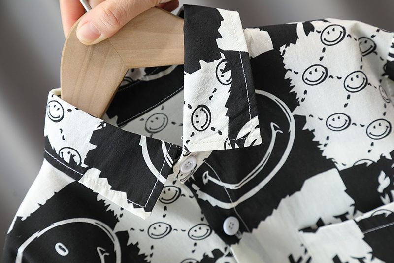 Abbigliamento per bambini Camicie Camicie a maniche corte belle e alla moda_voghion.com