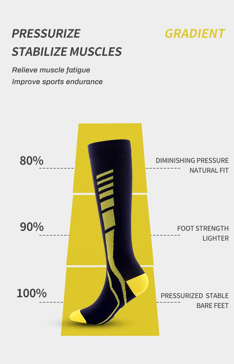 Socks new sports compression Compression socks elastic stockings_voghion.com