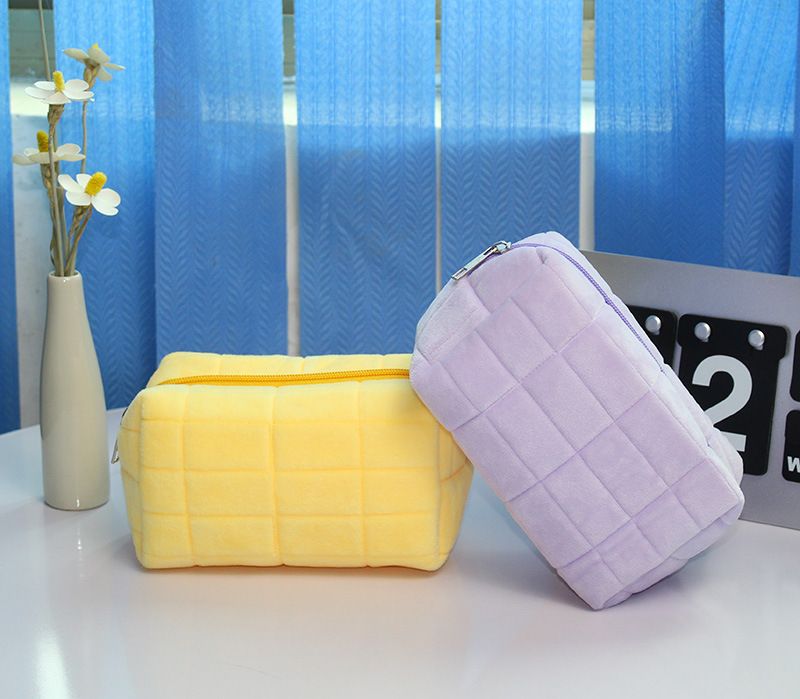 Pillow Pillow Bag Pillow Pencil Case ins Japanese Style High-value Women's Large Capacity Storage Stationery Box_voghion.com