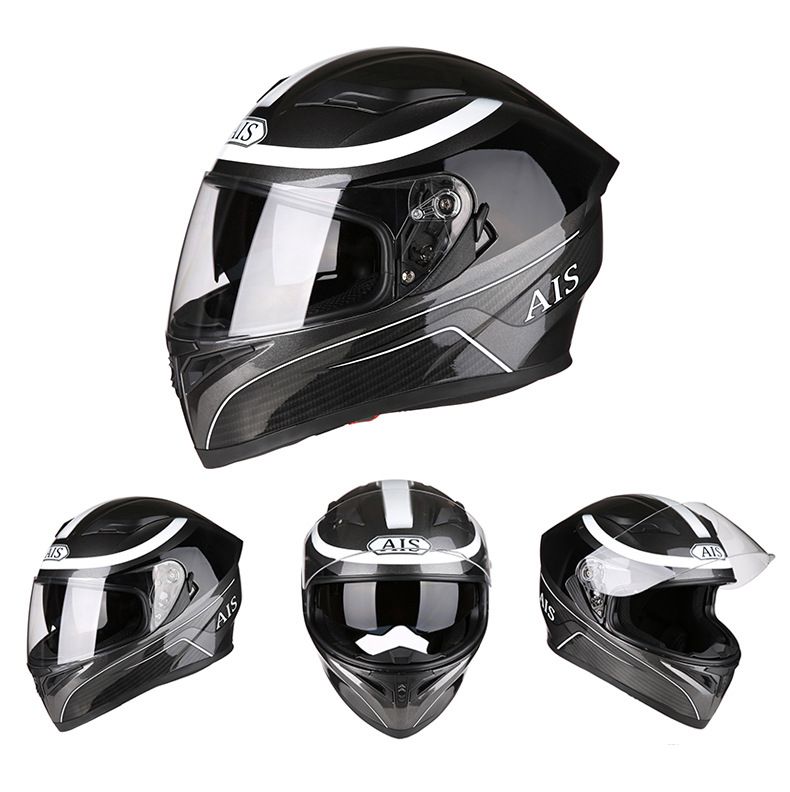 Casco da moto elettrico da uomo e da donna Aishi, copricasco integrale, personalità, estate, fresco, cavaliere, motocicletta con angolo Bluetooth_voghion.com