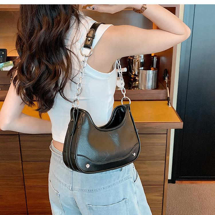 La piccola borsa esplosiva popolare di quest'anno Borsa a tracolla all-match all-match New Summer Foreign Style da donna 2023 Borsa da ascella monospalla super hot_voghion.com