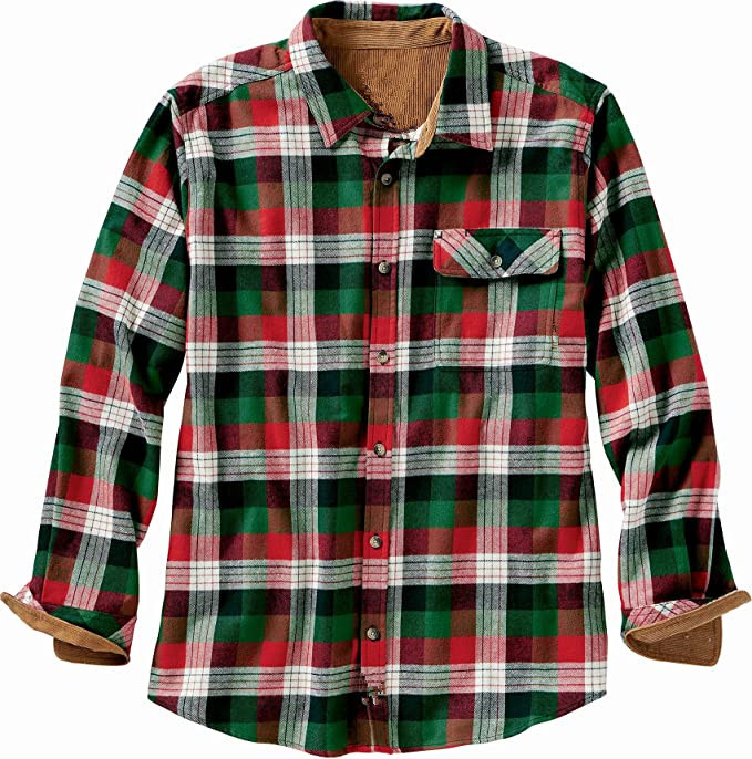 Neue einreihige, karierte Hemdjacke mit langen Ärmeln und lockerer Passform für Herren im Frühlings- und Herbststil_voghion.com