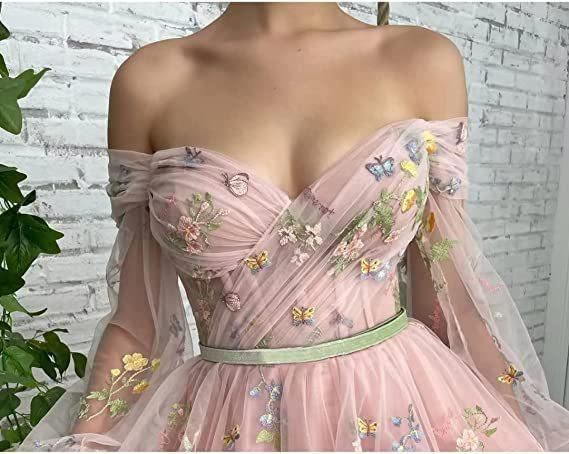 Abito da donna in chiffon e pizzo elegante a maniche corte multicolore, lunghezza maggiore, gonna midi da ballo_voghion.com