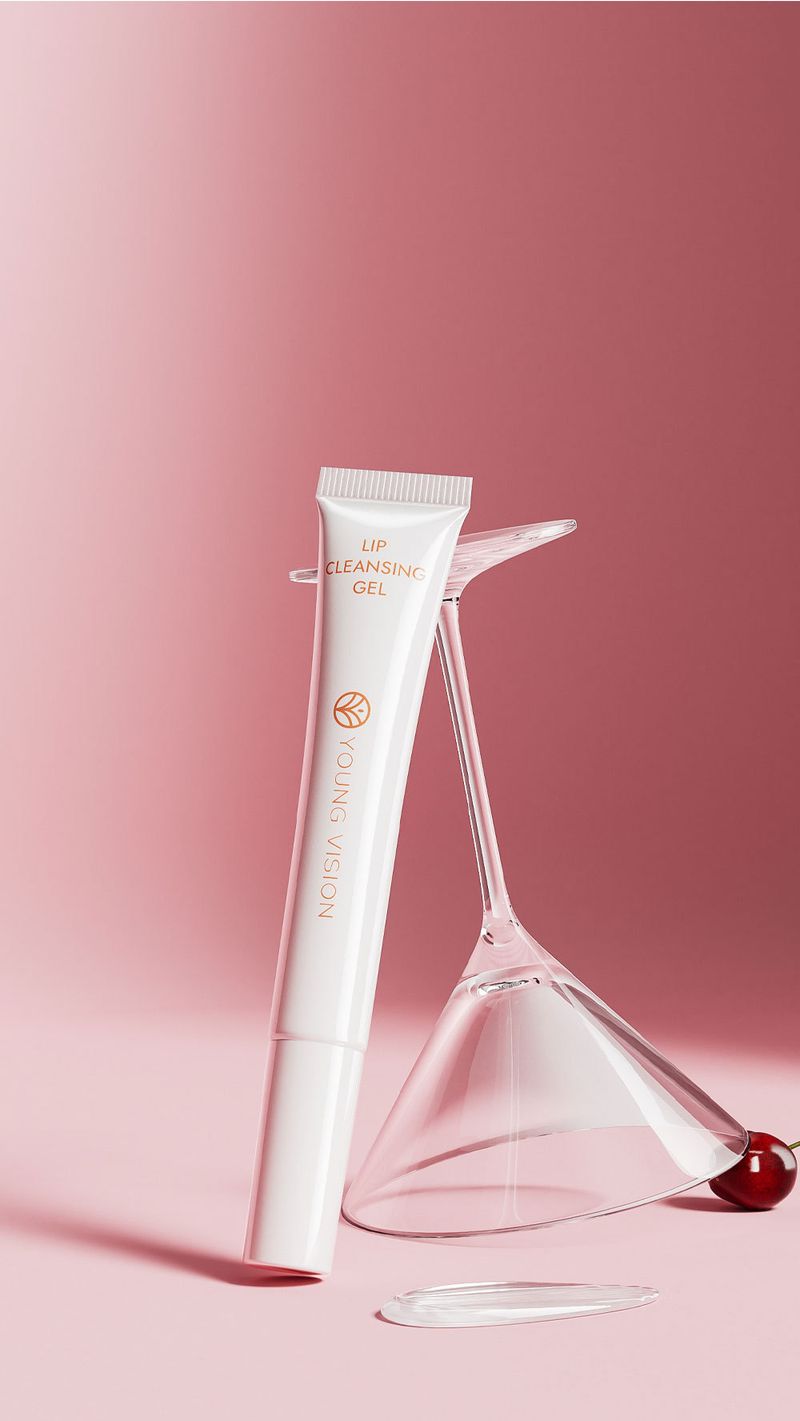 Lippen-Make-up-Entfernungsgel mit blütenförmigem Silikonbürstenkopf zur 3-in-1-Entfernung von Augen-, Lippen- und Augenbrauen-Make-up_voghion.com