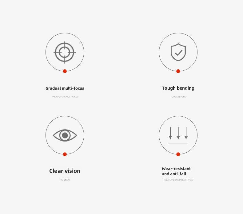 Occhiali da lettura unisex con mezza montatura, anti-blu, fotocromatici, occhiali da lettura bifocali multifocali progressivi con zoom automatico da uomo_voghion.com