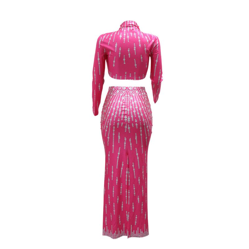 Trägerloses Crop-Top & Weite Hose Set - Elegantes Zweiteiler-Outfit für Damen_voghion.com