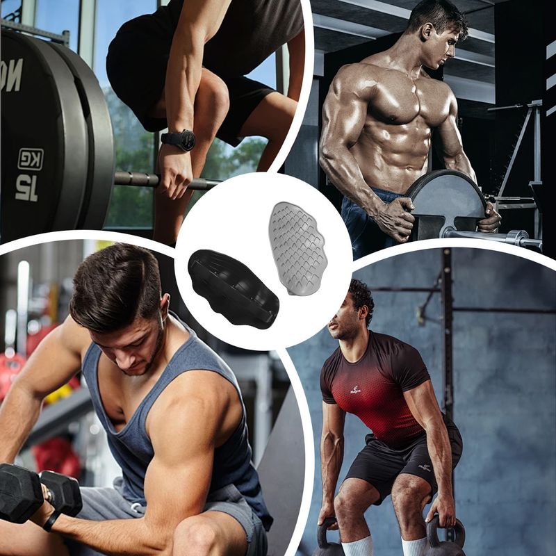 Premium Silikon Kavrama Güçlendirici - Ağırlık Kaldırma, Ev ve Spor Salonu Egzersizleri, Erkekler ve Kadınlar İçin Kaymaz El Egzersiz Aleti_voghion.com