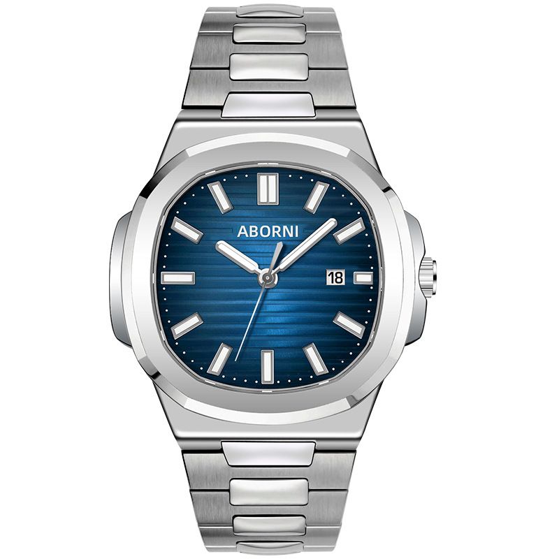 New Live Thin Calendar Luminous Waterproof Quartz Men's Watch_voghion.com