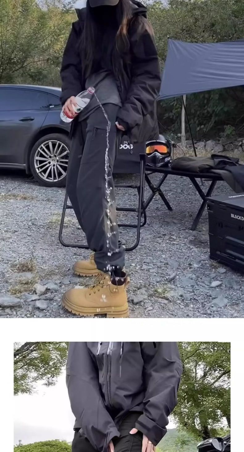 Funktioneller Windbreaker im rein amerikanischen Stil für Herren, schnelltrocknende Jogginghose mit Kordelzug für Frühling und Herbst, Outdoor-Arbeitskleidung_voghion.com