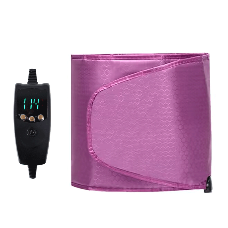 Cintura riscaldante elettrica Vibrazione Dimagrante Vita Sauna Caldo Perdita di peso Bellezza Infrarossi lontani Addome Trimmer Sollievo dal mal di schiena_voghion.com