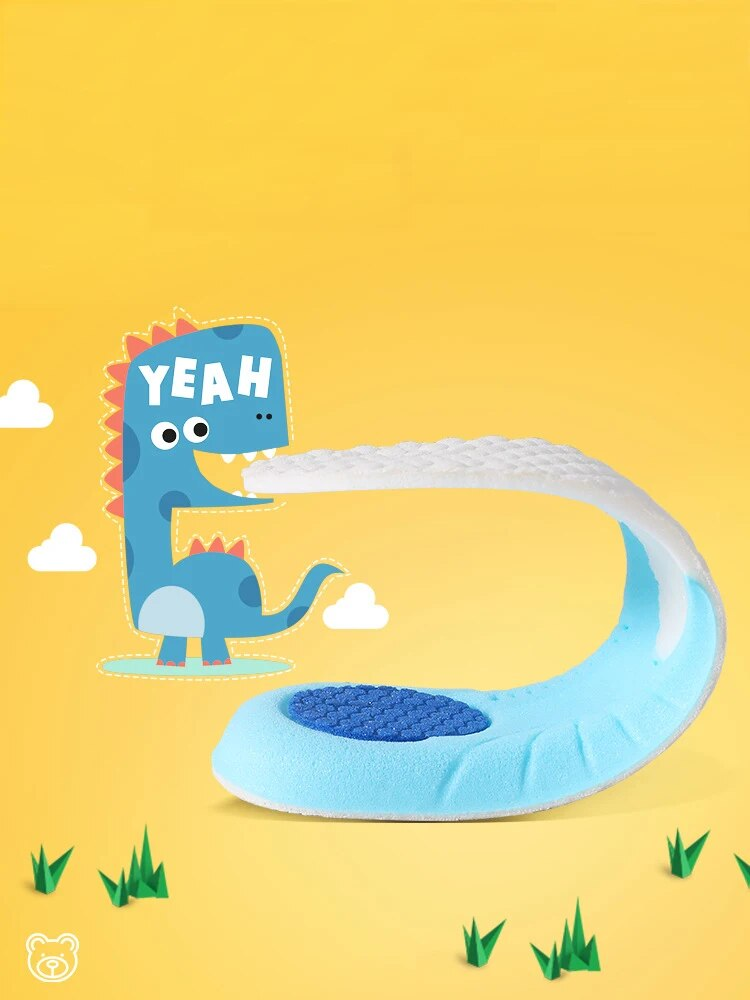 Inlegzolen voor kinderen Orthopedische steunzolen Schoenen Pad Voetverzorgingsinzetstuk Schuim Comfortabel Voer sportbinnenzool uit Kinderzool 1_voghion.com