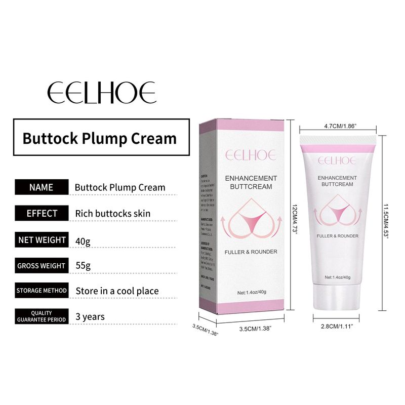 Crema per l'ingrandimento dei glutei Previene il cedimento Miglioramento dei fianchi Liftting Firm Idratante Sexy Ladies Big Peach Butt Crema rimpolpante_voghion.com