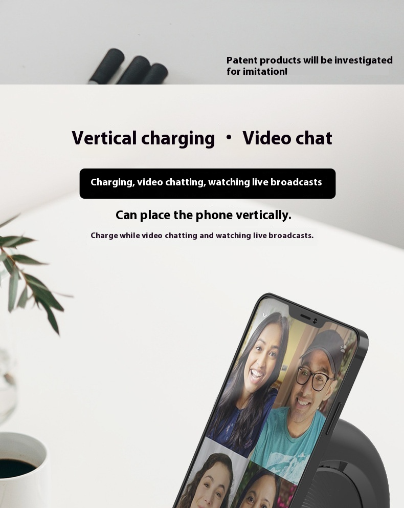 2025 New Creative Wireless Charger & Bluetooth Speaker Combo Private Model 3-in-1 Wireless Charging Audio Device_voghion.com