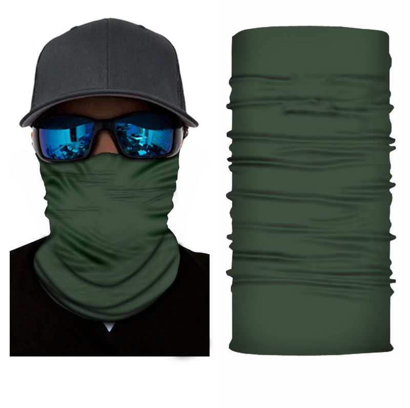 LazyZoom Xunhui Solid Color Series Gradient Outdoor Blank Cycling Mask Seamless Polyester Multifunctional Magic Headscarf_voghion.com