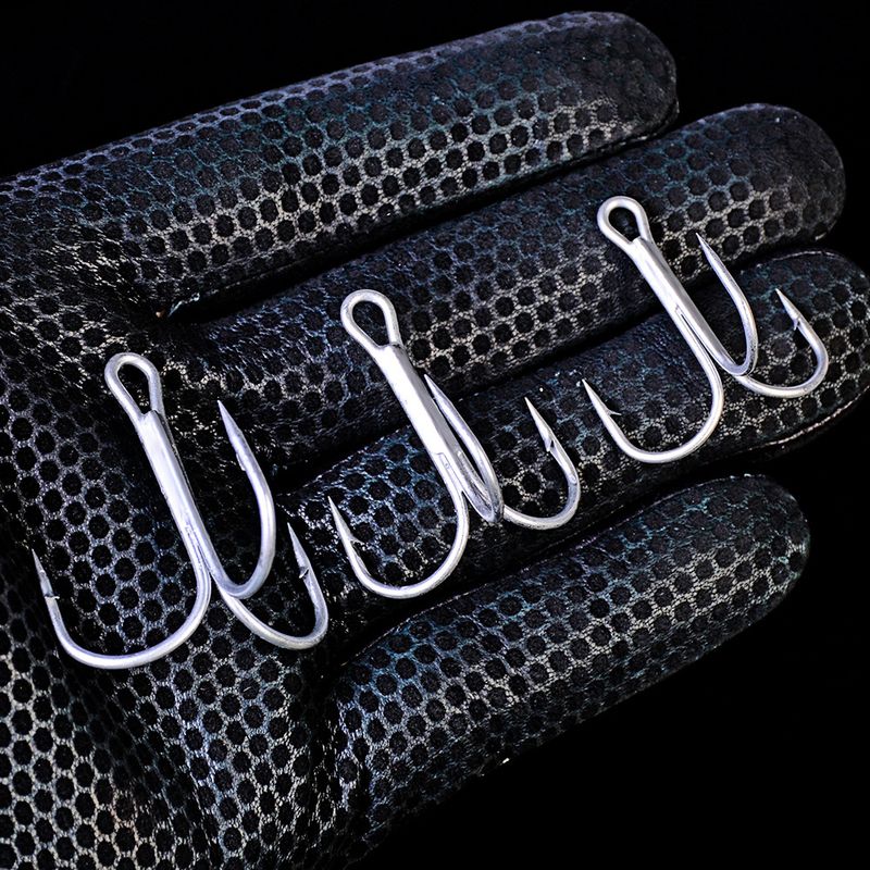 New High Carbon Steel Wide Belly Crank With Barbed Soft Worm Lure Single Hook 3 Specifications Mixed 10 Pieces Boxed_voghion.com