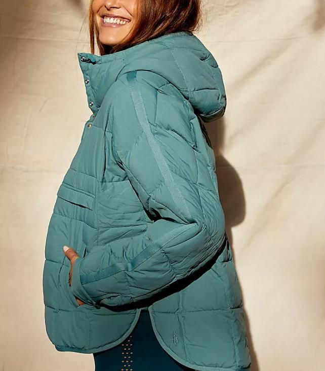 Piumino unisex in cotone con cappuccio - Pullover leggero e pieghevole con tasche, 16 colori (bianco, nero, rosa, verde pavone)_voghion.com