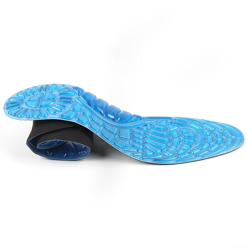 Adatto a tutte le stagioni, scarpe sportive in gel di silicone con supporto plantare per uomini e donne, massaggio, assorbimento degli urti, allenamento militare, corsa, basket_voghion.com